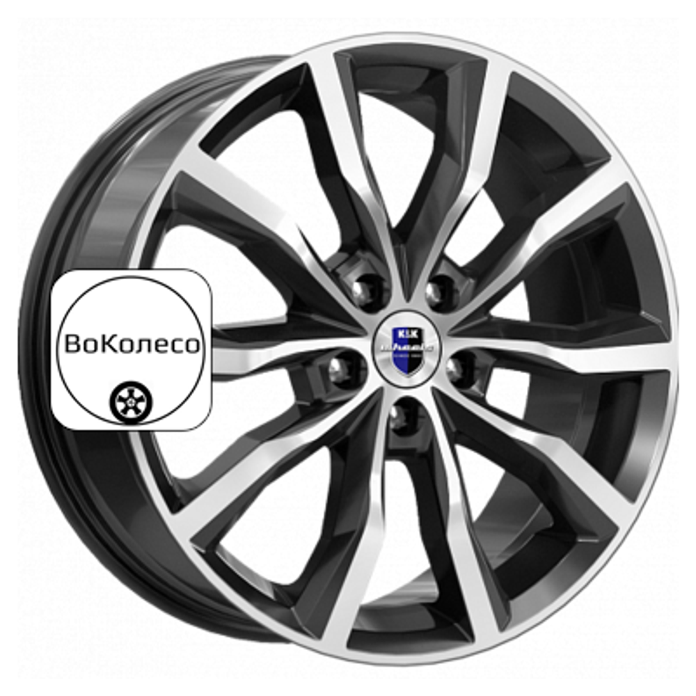 7,5x18/5x108 ET33 D67,1 Портер (КС906) Алмаз черный K&K