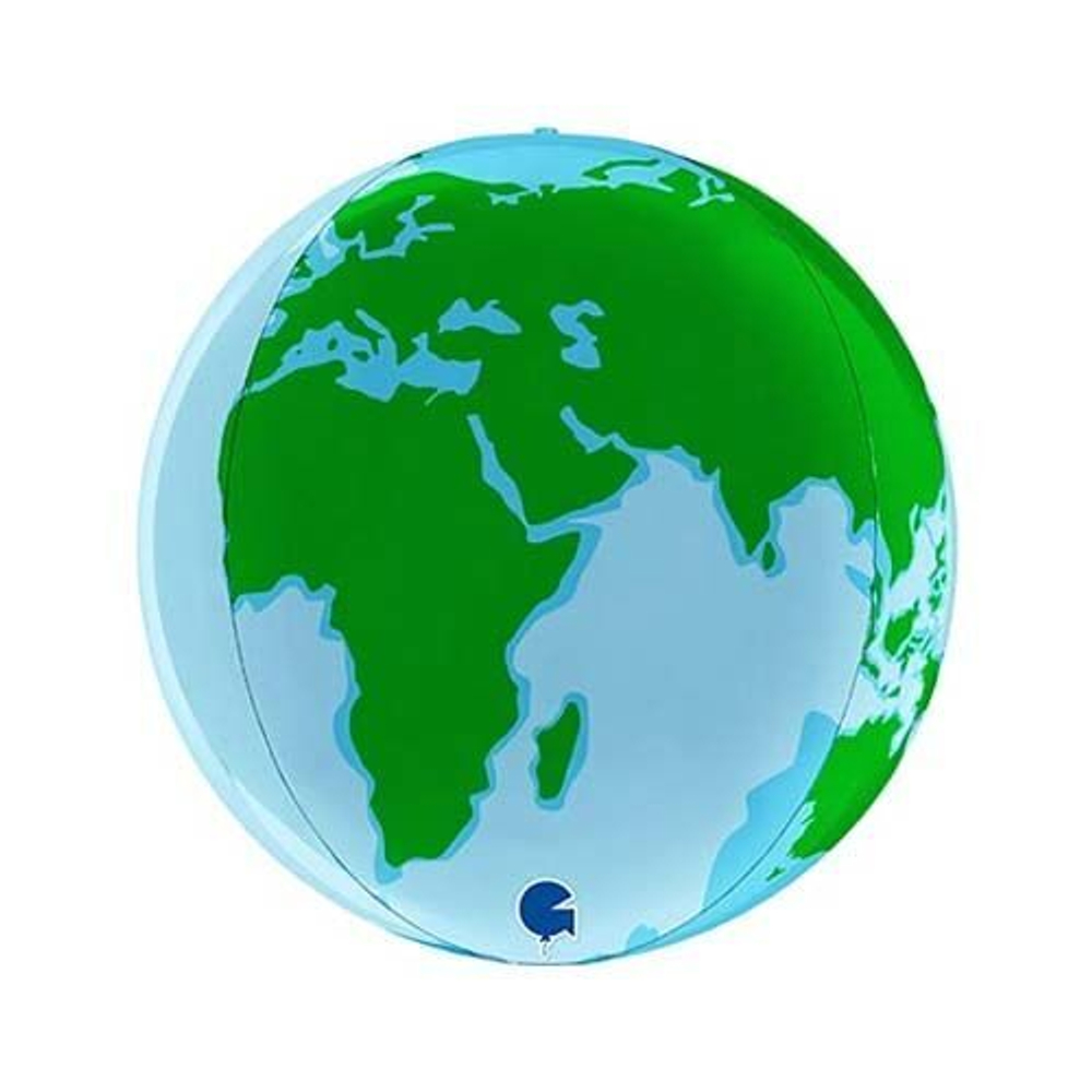 Шар 3D Сфера 38 см Планета Земля