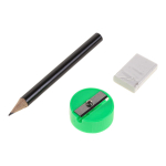 Готовальня 9 предм. цирк.под карандаш, каранд,цирк-измеритель, ластик,4 лин.