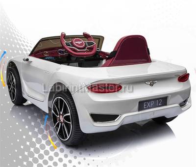 Детский электромобиль "Bentley exp12" 6V, белый