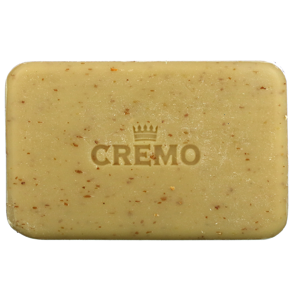 Cremo, Отшелушивающее мыло для тела, № 08, бурбон и дуб, 170 г (6 унций)