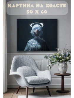 Картина на стену 40 X 50 Ангел аниме