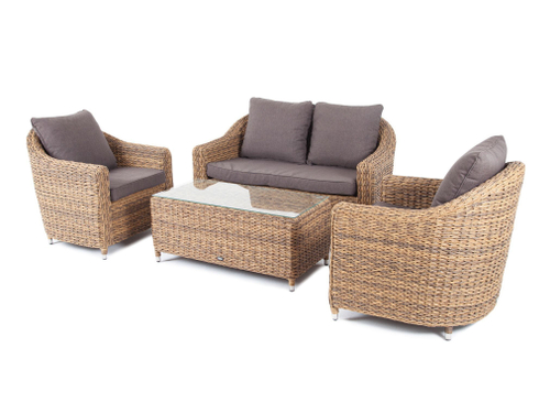 Кон Панна лаунж-зона из искусственного ротанга (гиацинт)