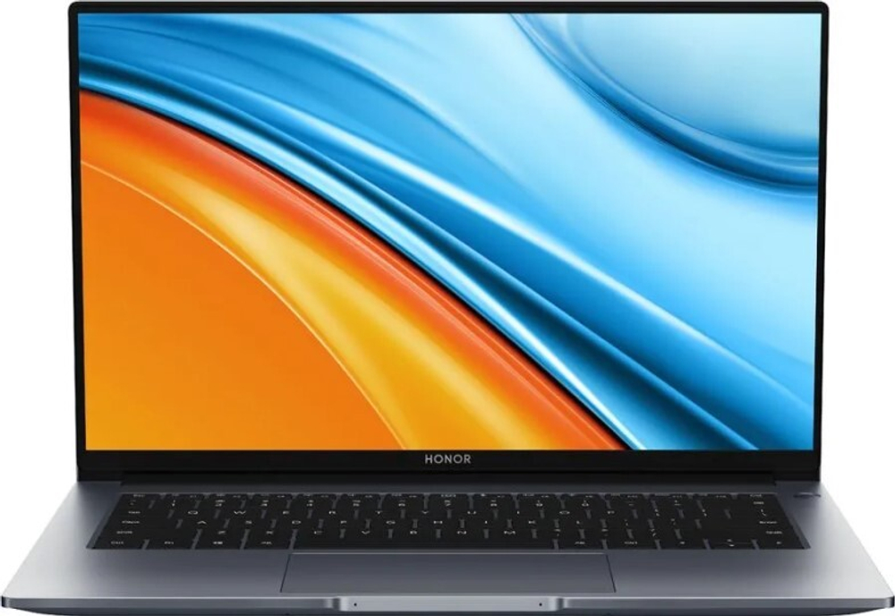 Ноутбук  Honor MagicBook 14 NMH-WDQ9HN 14 ", Ryzen 5, 8 Гб RAM, 512 Гб SSD, Radeon Graphics, Серый