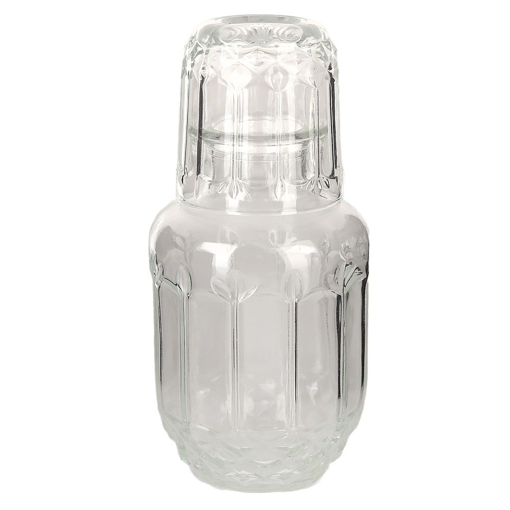 Графин со стаканом, набор 2пр. 550мл/160мл (стекло) (индивидуальная упаковка)