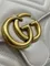 Мини-сумка на плечо Gucci GG Marmont белый