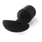 Черная анальная пробка для ношения 17см b-Vibe Snug Plug 6 BV-029-BLK