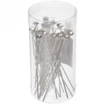 Шпильки для волос в тубе 20шт «Hair Beauty», стразик, цвет как на фото, d-0.5см