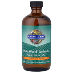 Garden of Life, Olde World®, жир печени исландской трески, лимон и мята, 236 мл (8 жидк. унций)