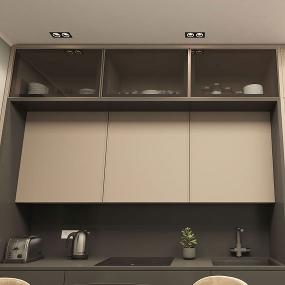 Встраиваемый светильник Denkirs Halo DK2062-BK