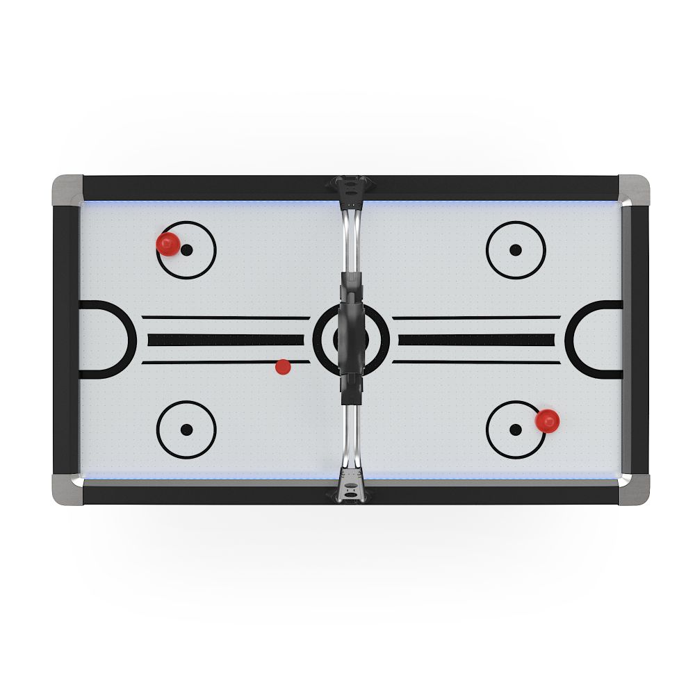 Игровой стол UNIX Line Аэрохоккей (226х125 cм) Black&amp;White