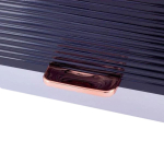 Хлебница нерж сталь, пластик, 38.5х25.5х18.5 см, Kamille, 1114