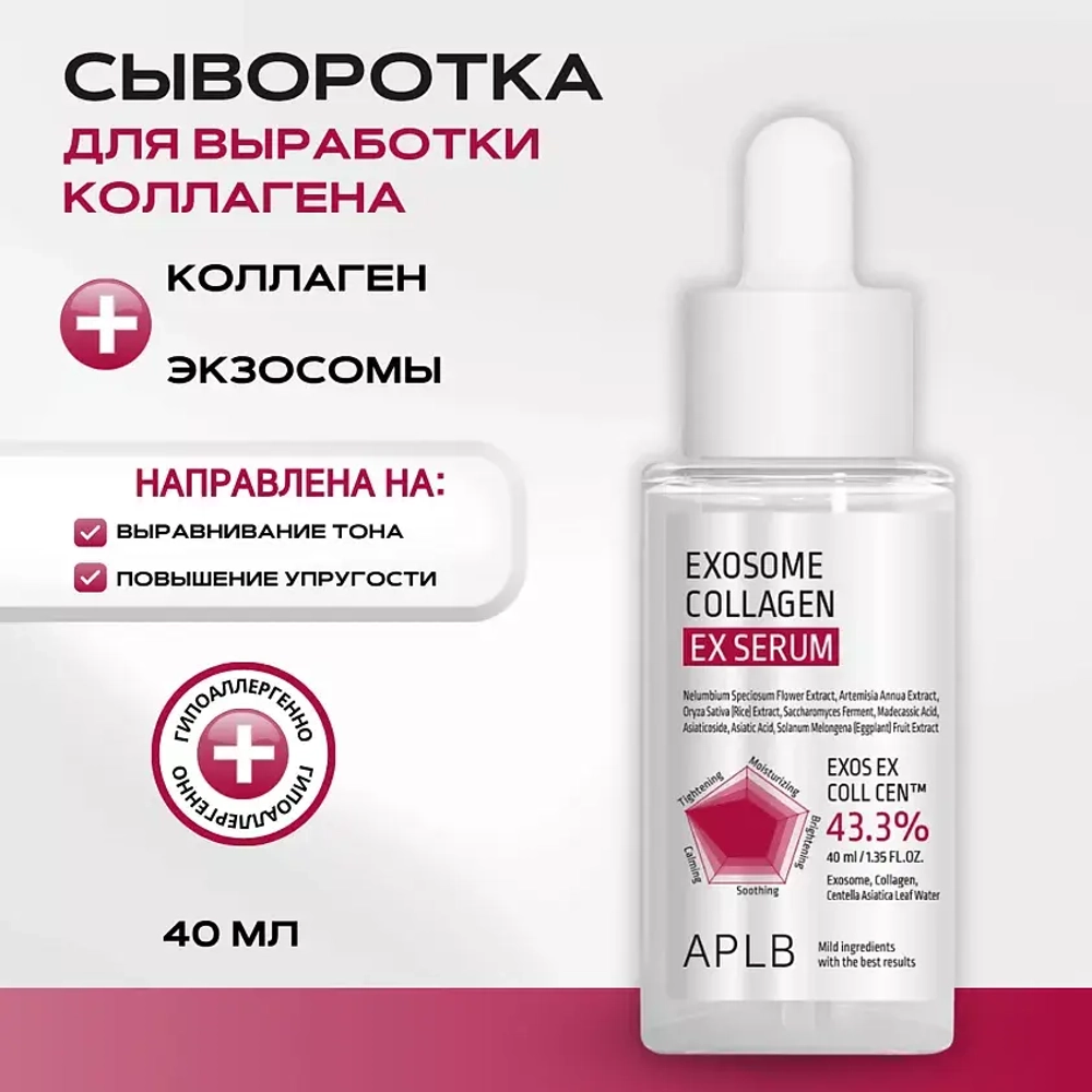Сыворотка с экзосомами и коллагеном EXOSOME COLLAGEN EX SERUM (40 мл)
