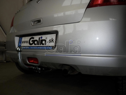 Фаркоп оцинкованный Galia S078A для Suzuki Swift хетчбек 3/5 дверей 2005-2009, кроме 4WD / Opel Agila B 2008-(паспорт и сертификат в комплекте)(без электрики)