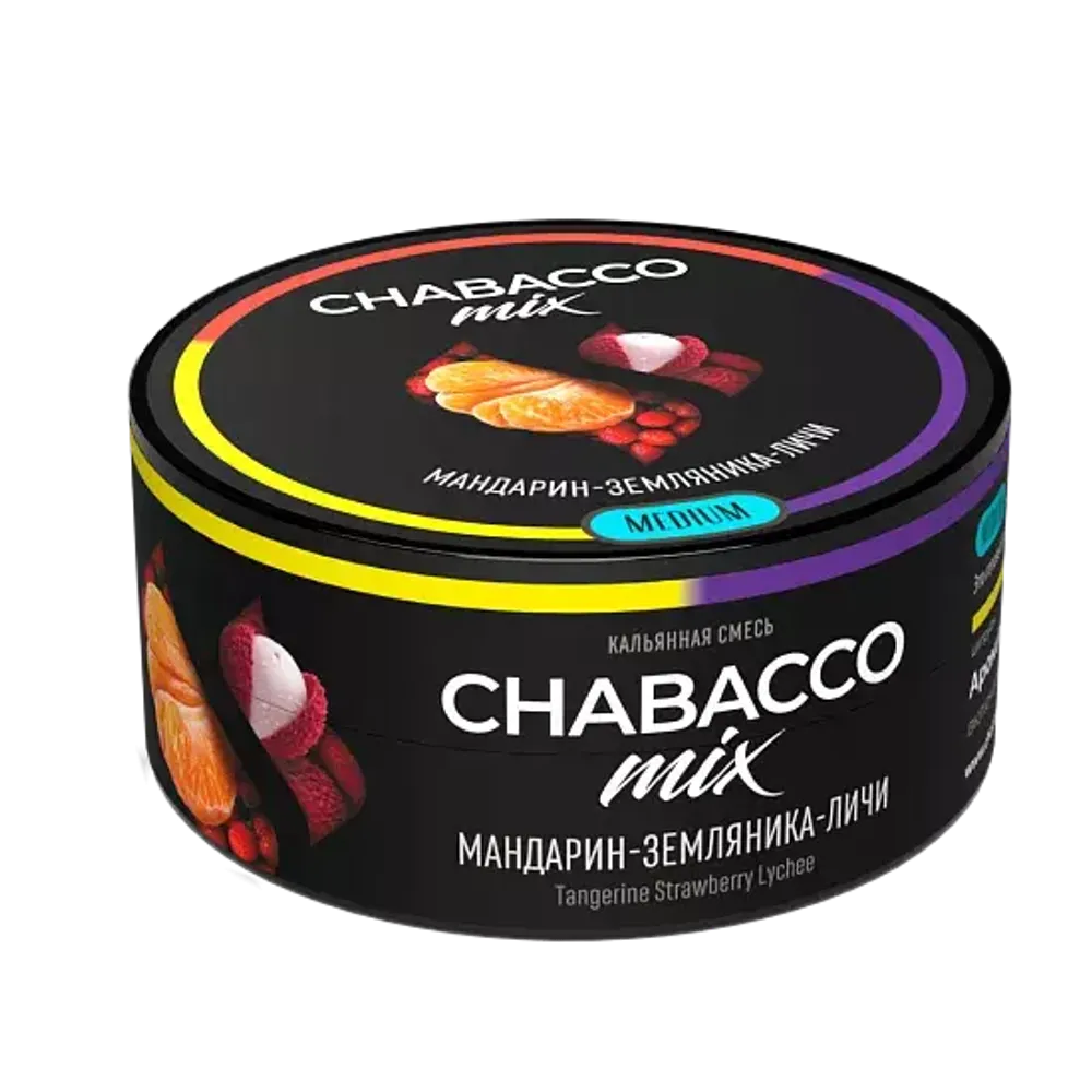 Chabacco Medium - Tangerine Strawberry Lychee (200г)