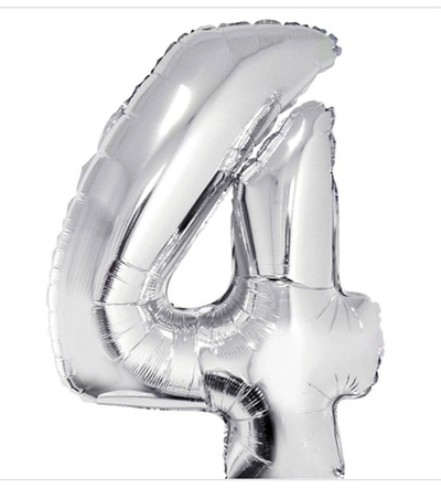 Шар цифра "4"