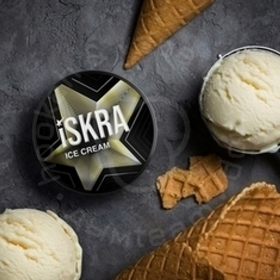 Табак для кальяна Искра (ISKRA), 25 г (Сливочное мороженое (Ice Cream))