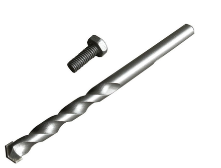 33482 Сверло центрирующее, 8х110 мм, для буровой коронки,In work