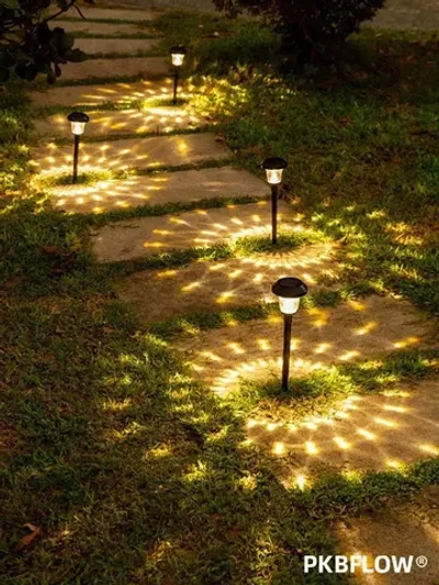PKBFLOW фонарики садовые на солнечных батареях,6 штук