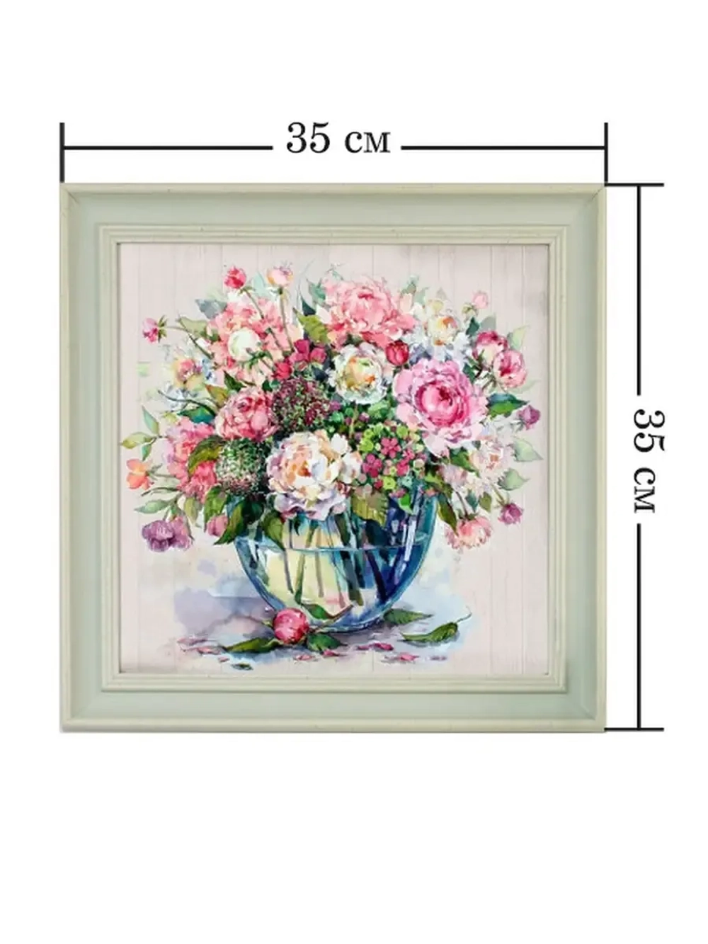 Картина на стену интерьерная на холсте 35*35 см