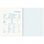 Тетрадь предметная со справочным материалом ORIGINAL 48 л., TWIN лак, ГЕОГРАФИЯ, клетка, BRAUBERG, 404301