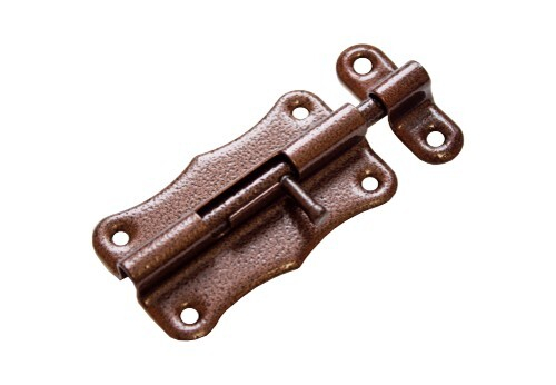 Шпингалет ШП-80 Домарт медь антик / 9700