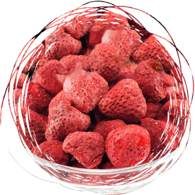 Сублимированная КЛУБНИКА (цельные ягоды), 50гр