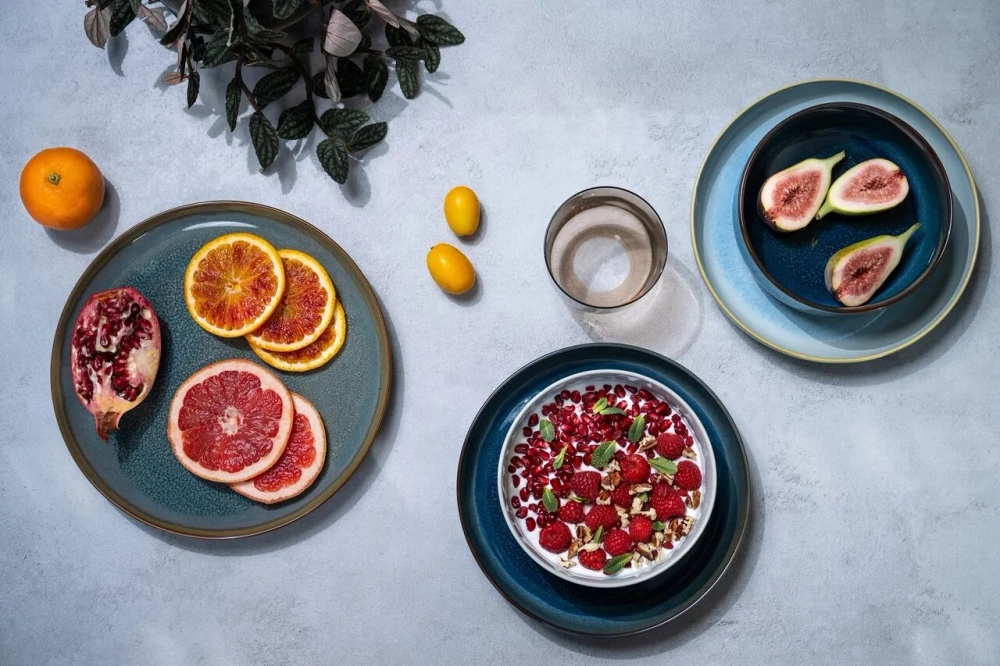 Like. by Villeroy&Boch Стартовый набор из джинсовой ткани для 2 человек 19-5168-2610 + 19-5168-2640 + 19-5168-9651 + 19-5168-1900