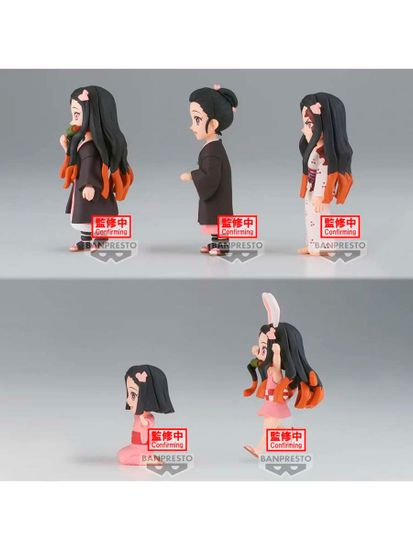 Фигурка Аниме Клинок рассекающий WCF Nezuko Kamado №3 7см 1шт.