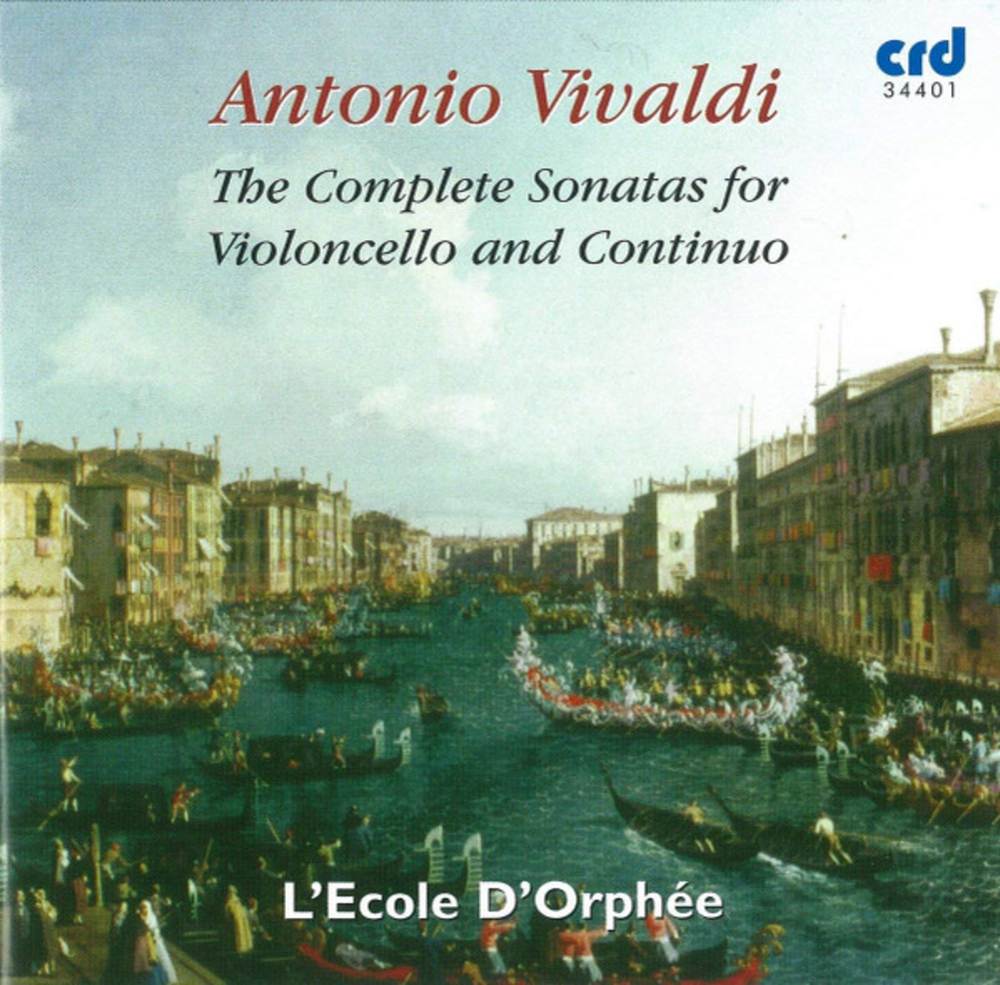 L'Ecole D'Orphée / Antonio Vivaldi: The Complete Sonatas for Violoncello & Continuo (2CD)