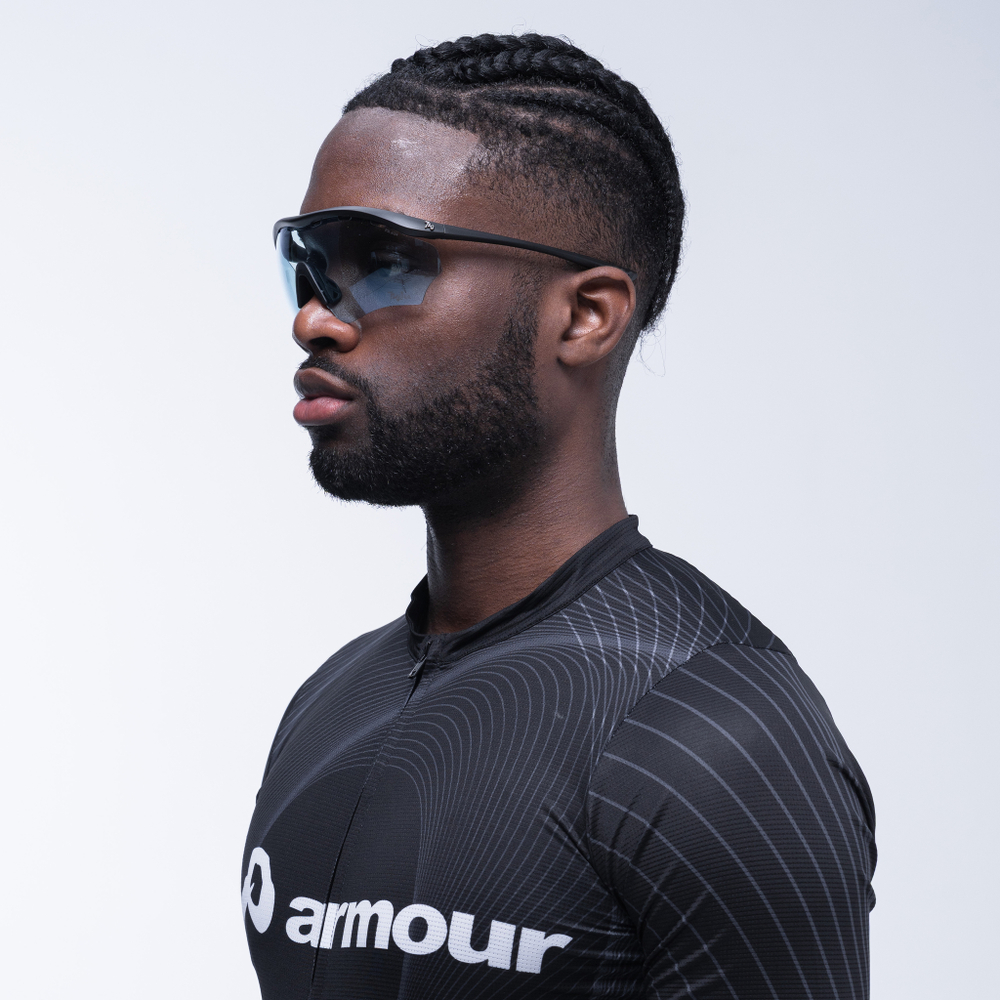 Спортивные очки 720armour RiderB7 / Matte Black / Ultra Blue PX Lens