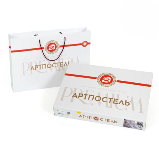 Семейный комплект постельного Прага сатин