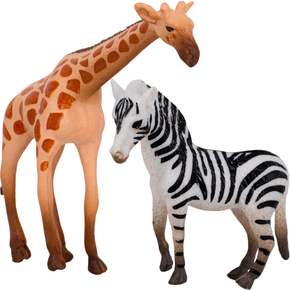 Набор животных Levatoys MK2207-11A Сафари в пак.