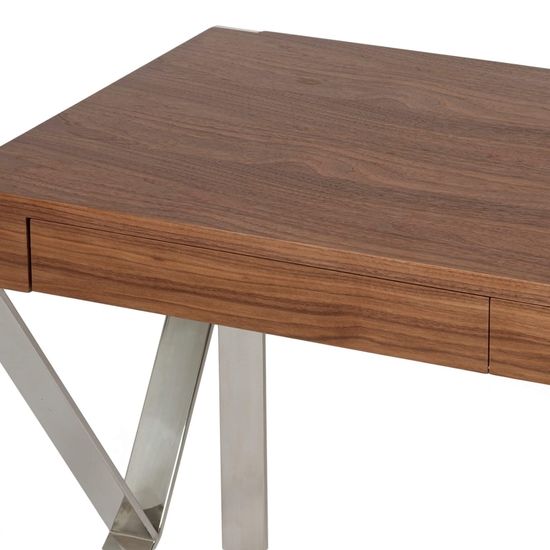 Рабочий стол Riverland 120х60 шпон ореха 