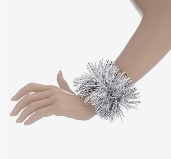 Набор новогодних браслетов "Дождик"