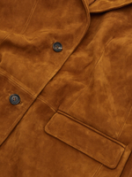 Jacket suede sand color
