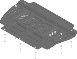 Защита радиатора для KGM Rexton; с 2023 MOTODOR.72804