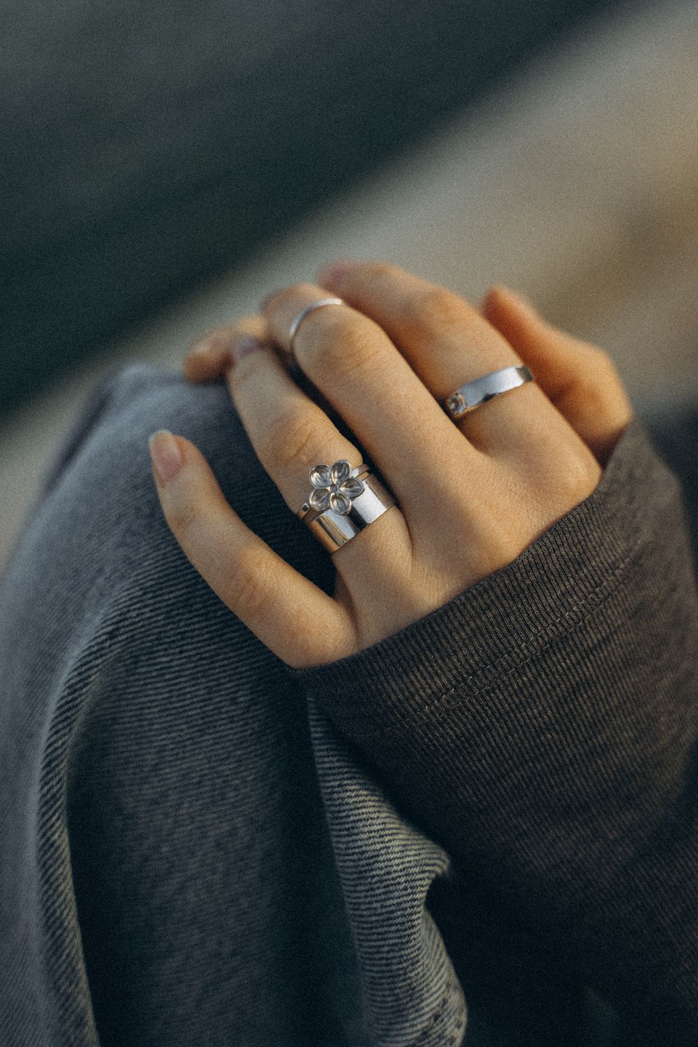 Кольцо Lilac 5, разъемное