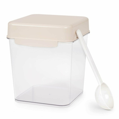 Емкость 1,2л с ложкой прозрачная