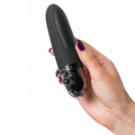 Вибратор Mystim Sleak Freak с электростимуляцией, черный