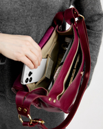 Сумка 561 15 бордовый