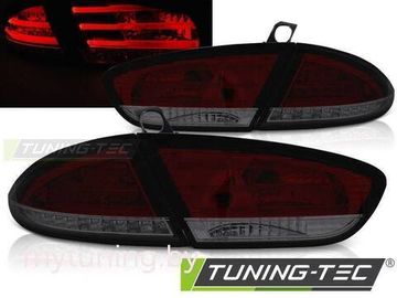 Задние фонари для Seat Leon II 1P1 (09-13) LED Red Smoke