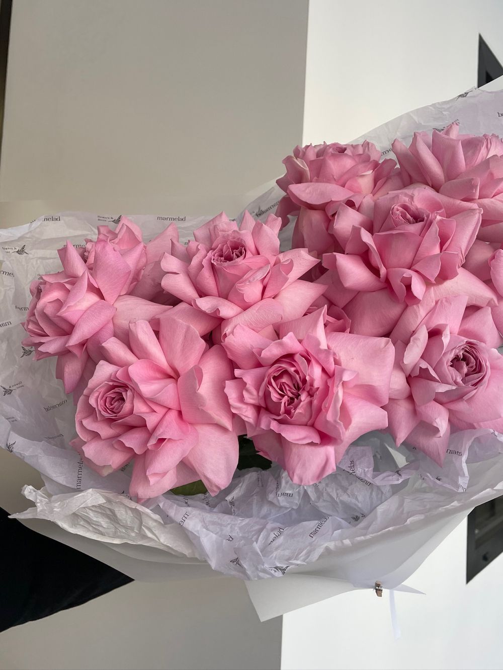 Букет из 13-ти вывернутых роз