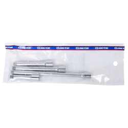 Набор удлинителей 1/4&quot;, 55, 75, 100, 150 мм, 4 предмета KING TONY 2104PR