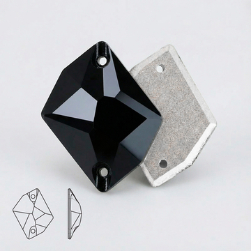 Стразы Cosmic Jet (Black)