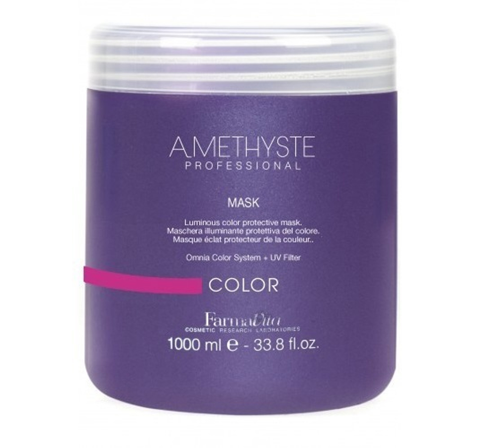 Маска защитная для окрашенных волос COLOR 1000мл AMETHYSTE farmavita