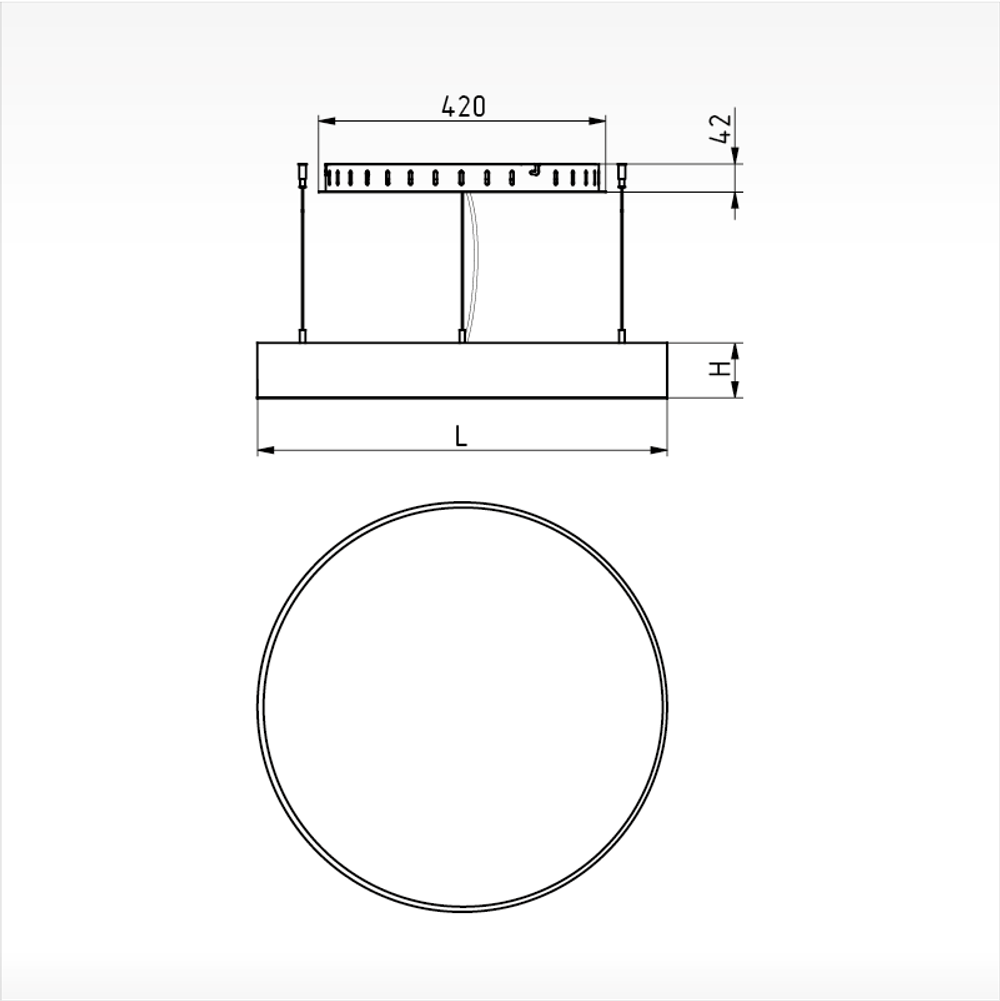 Светильник LED ДСО33-40-001 Horizon Sun 940 600х80мм АСТЗ