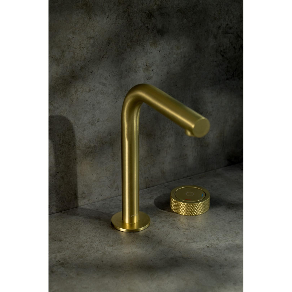 Смеситель для раковины автоматический Boheme Tech 158-MG Matt Gold