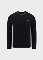 Лонгслив FRED PERRY Twin Tipped T-Shirt