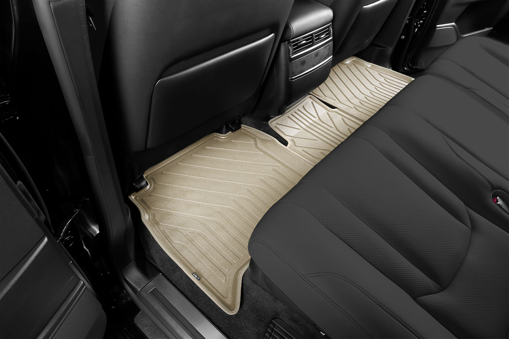 Коврики KVEST 3D в салон LEXUS LX (IIIr2), 2015-, 5 шт. (полиуретан, бежевый, бежевый) в коробе KVESTLEX00002KB2